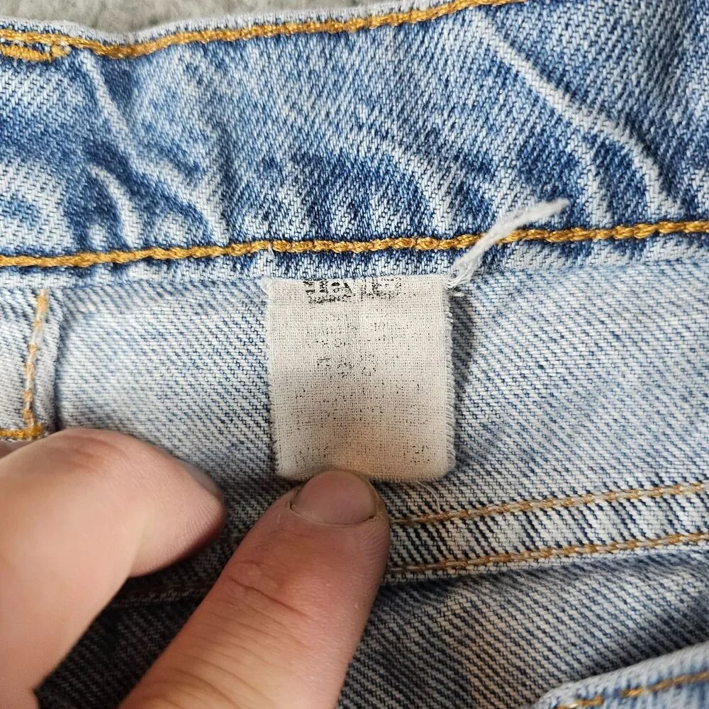 Levis distressed holes